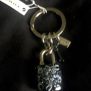Coach lock key ring